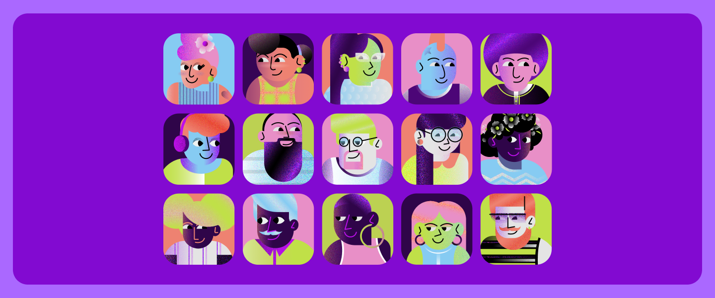 Visual assets that represents nubankers